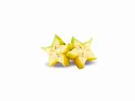 Photo averrhoa carambola is edible fruit and used in traditional asian medicine to treat other illnesses