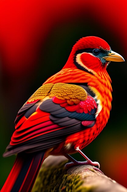 Avian Splendor Vibrant Plumage and Majestic Flight 인공 지능 생성