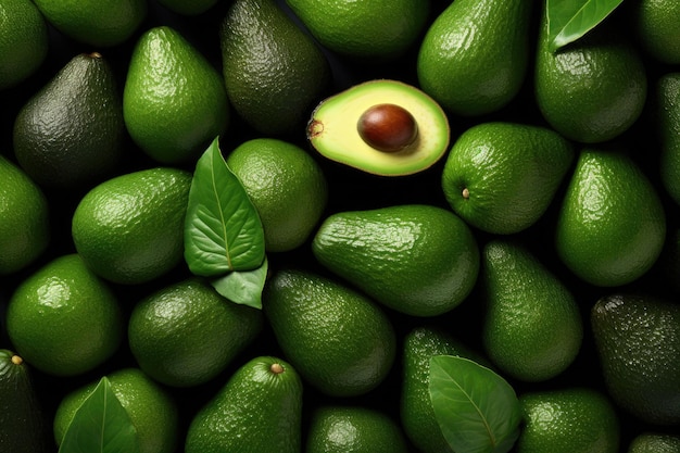 Avocado-achtergrond