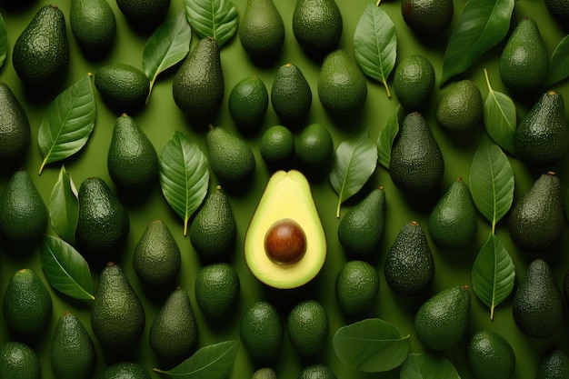 Фото avocado background