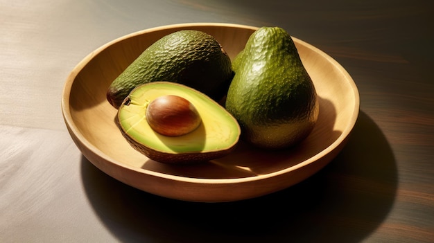 avocado in bowl