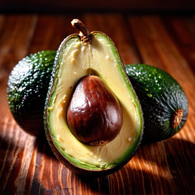 Avocado fresh raw organic fruit