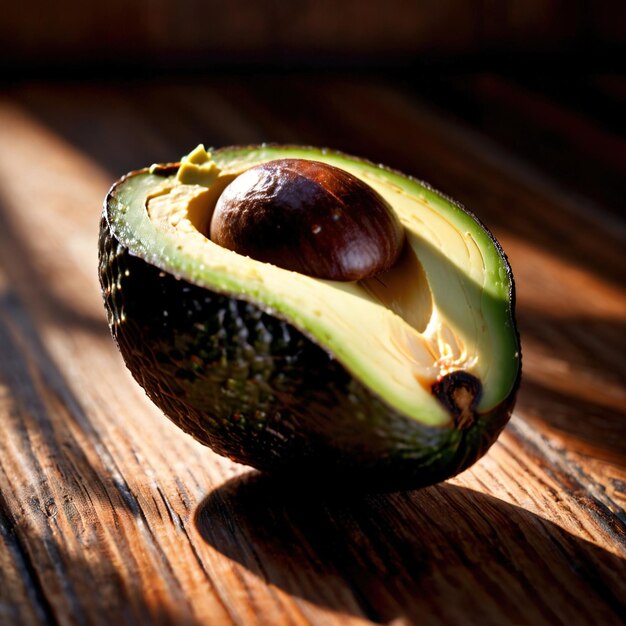 Foto frutti freschi, crudi e biologici di avocado