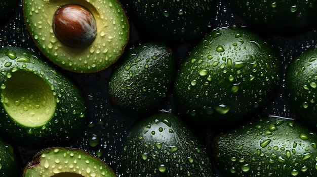 Foto l'avocado è un alimento sano