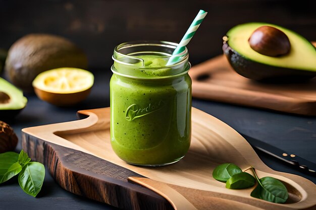 avocado is a healthy smoothie that is made with avocado and avocado.