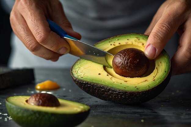 Avocado Slicing Technique