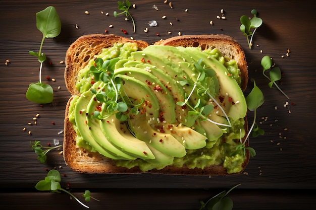 Photo avocado toast dinner recipe food photography