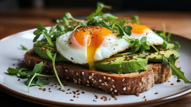 Avocado Toast Fresh Simple Healthy Instagrammable Breakfast Delight