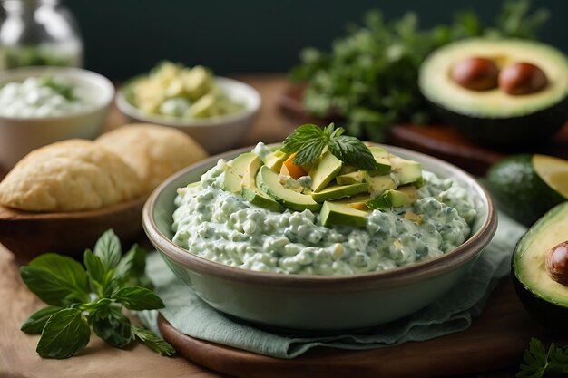 아보카도 tzatziki