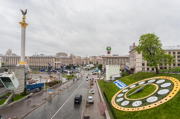 Avond op Maidan Nezalezhnosti