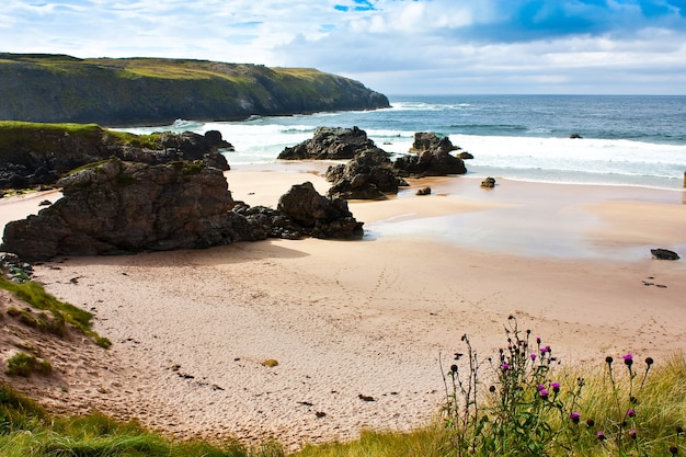 Award winning Durness spectacular beach, Sutherland, Scotland