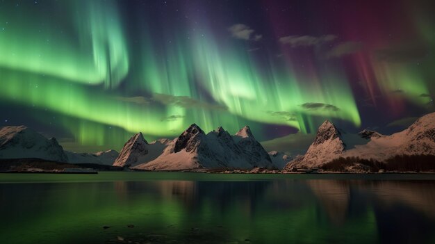 Awardwinning Photo Of Northern Lights In Fjord