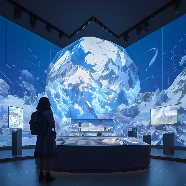 AweInspiring Iceberg Exhibit Museum Experience