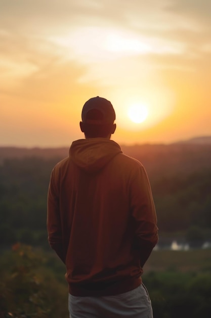 Aweinspiring Sunrise View at Mountain Camping Site