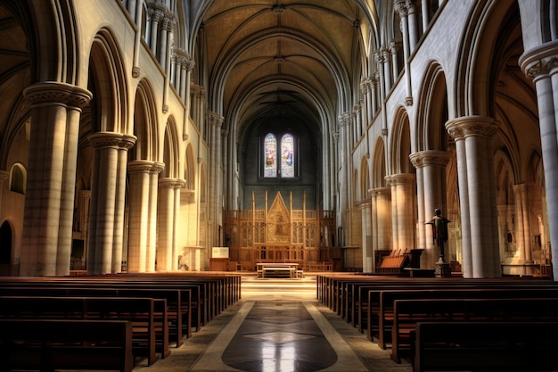 AweInspiring Views Exploring the Majestic Cathedral Interior