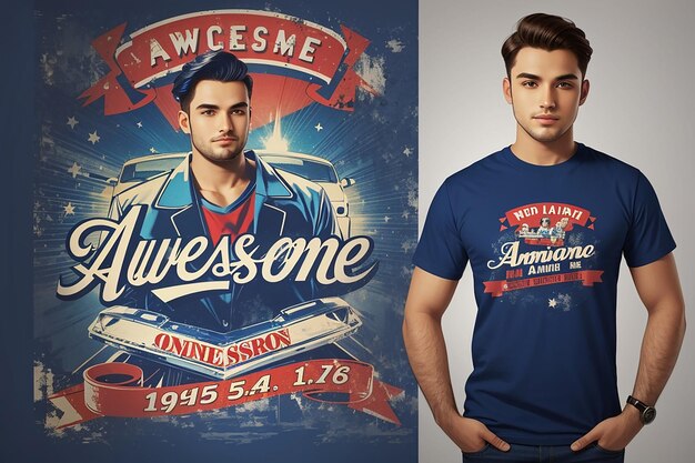 Awesome since 1953 t shirt