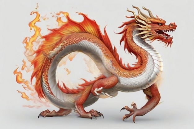Удивительная фотография китайского дракона