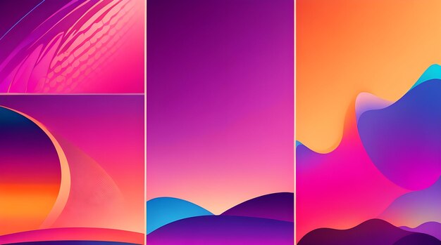 Awesome Gradient Background AIGenerated