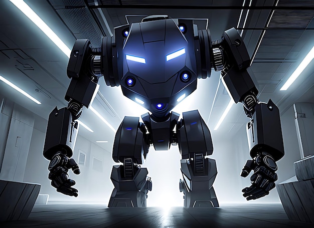 Awesome robot background image