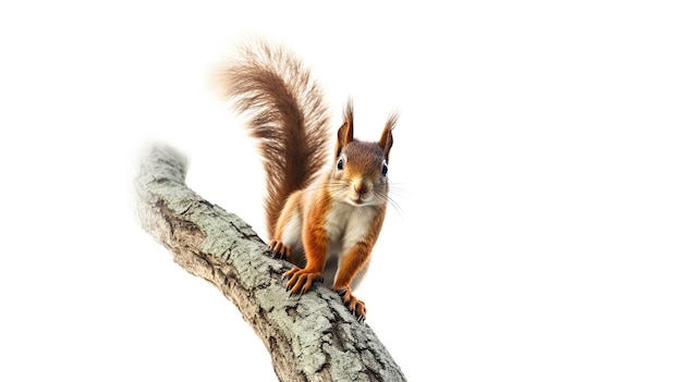 Awesome Squirrel Alert Spotting a Wild Friend in the Forestgenerative ai