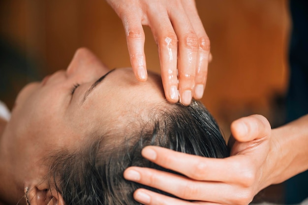 Ayurvedic Oil Treatment for Healthy Hair