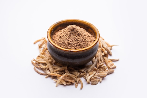 Ayurvedic Potent herb musli also known as Safed Moosli or Swetha Musli in powder and Raw form