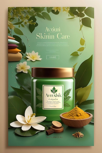 ayurvedik skin care tamplate