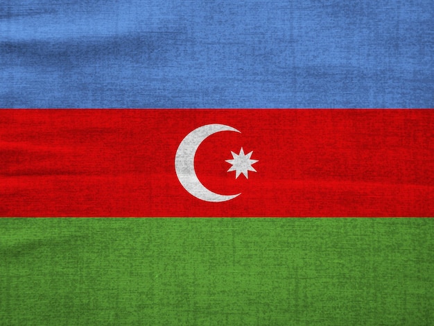 Photo azerbaijan flag