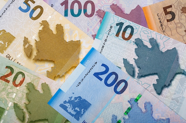 Azerbaijani Manat business background