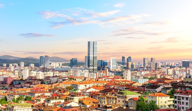 Aziatische kust van Istanbul Umraniye district Turkije