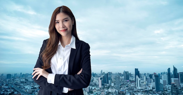 Aziatische zakenvrouw