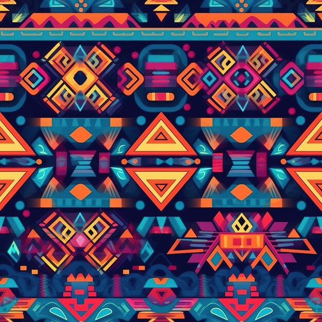 Aztec pattern