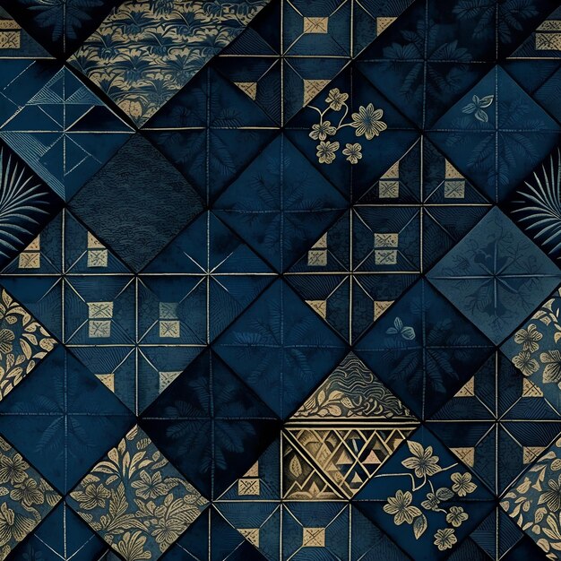 Azulejos Portugese tegels Naadloze patroon
