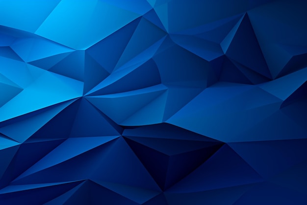 Azure Angles blue polygon photo