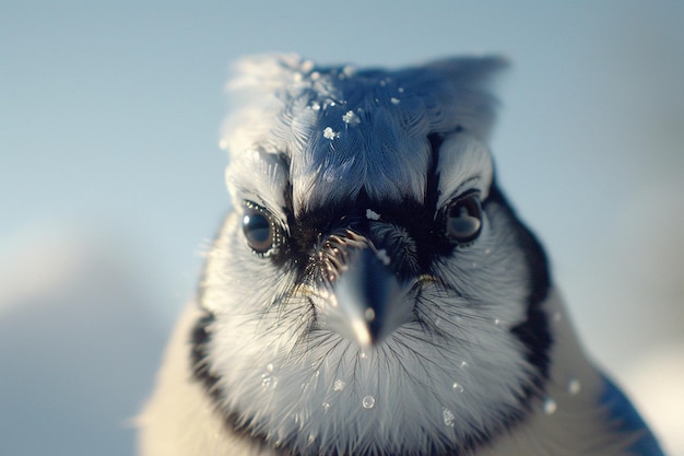 Azure Majesty Blue Jay Beauty