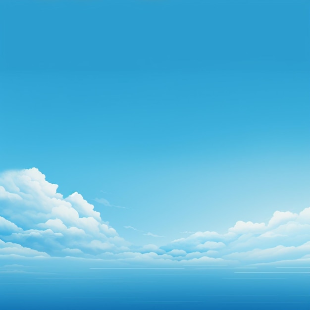 Azure minimalist wallpaper