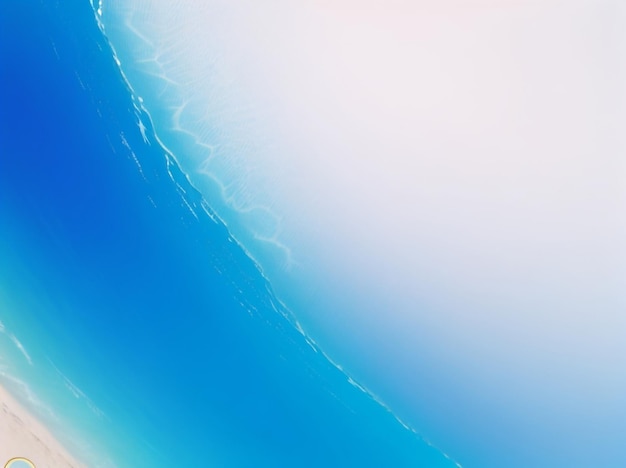 Azure Oasis Abstract Background in Tranquil Blue Hues