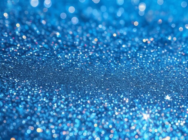 Azure Reflections Macro Glitter in Color