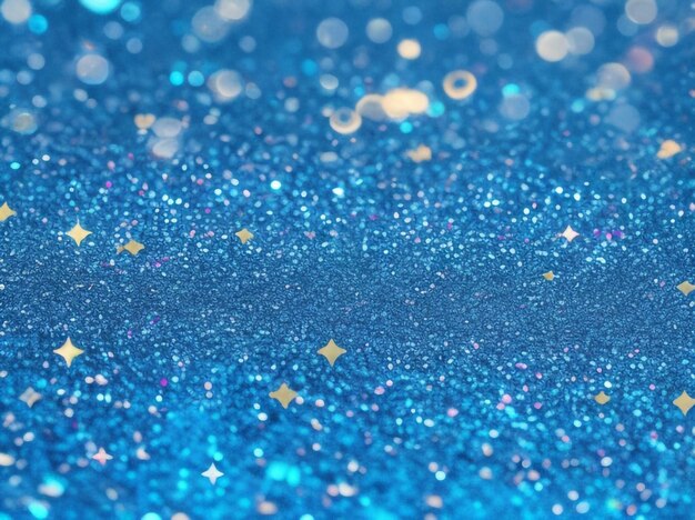 Azure Reflections Macro Glitter in Color