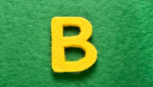 B alphabet letter