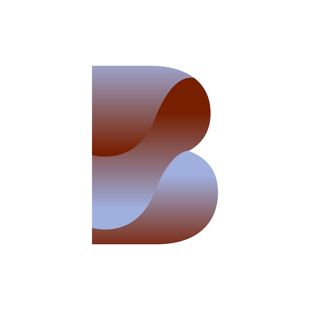 Photo b letter logo