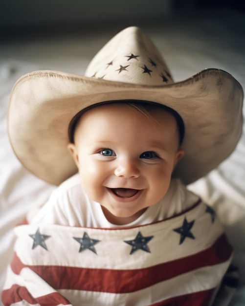 Babies dressed as country to celebrate independence day ai generative