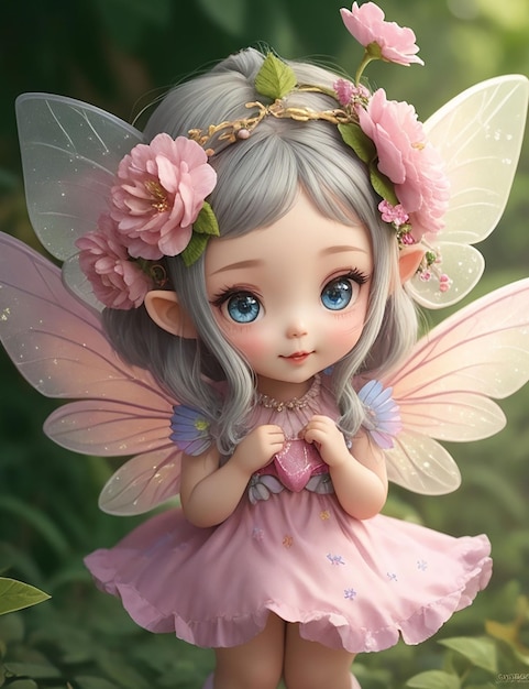 baby angel beautiful generative by Ai 06