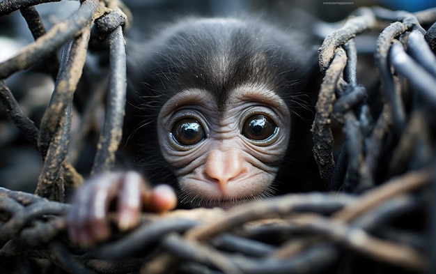 Baby Ape Exploitation in de zwarte markt Generatieve AI