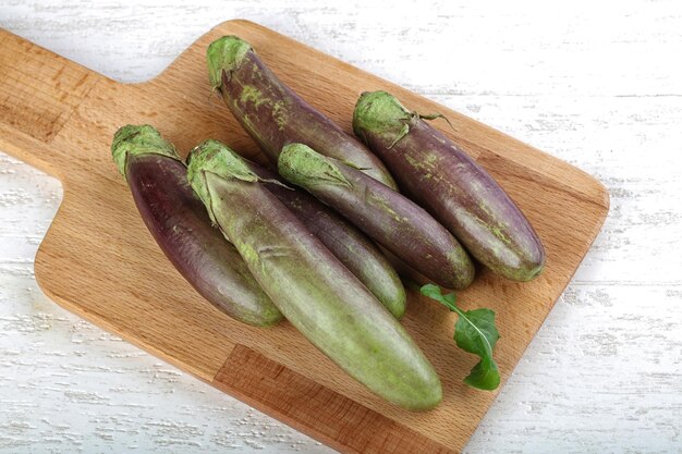 Baby aubergines