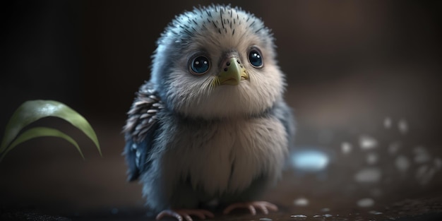 A baby bird from the movie baby bird's new baby bird