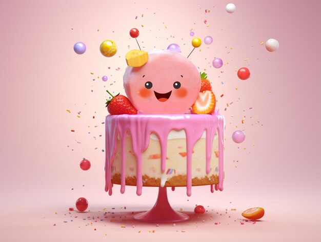 premium-ai-image-baby-birthday