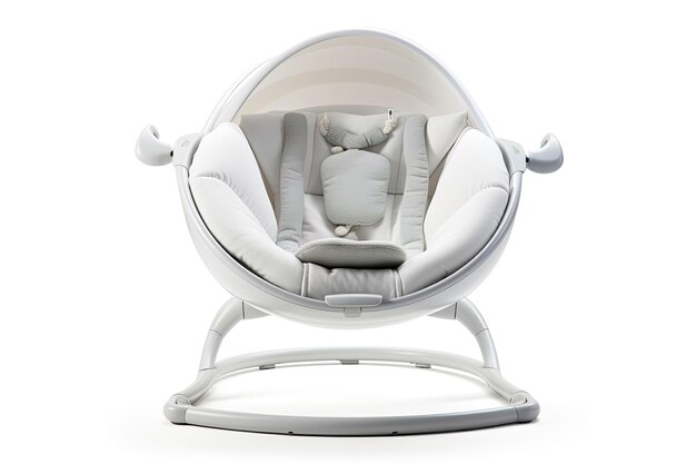 Premium Photo | Baby bouncer on white background