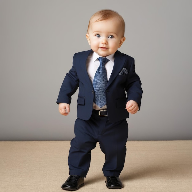 baby boy in formal suit baby boy in formal suit