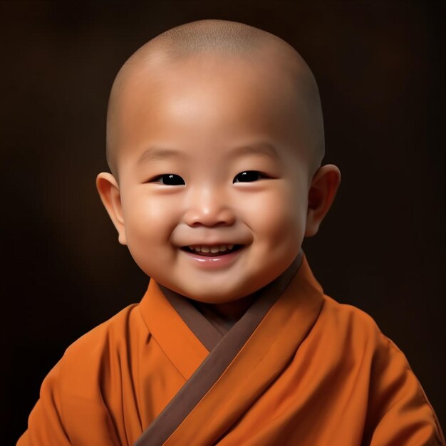 Baby Buddha Poster